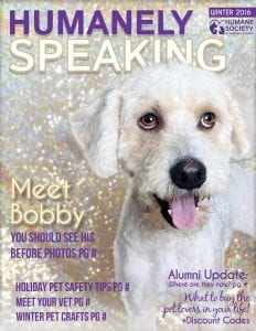 Humanely Speaking Cover - Winter 2016